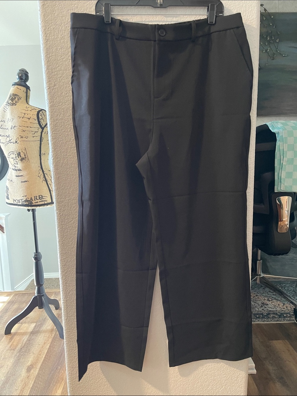Nordstrom Wide-Leg Black Pants